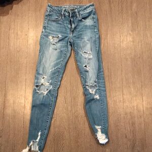 American Eagle Light Blue Denim Jeans